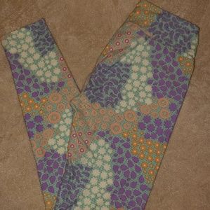 Lularoe OS pastel leggings